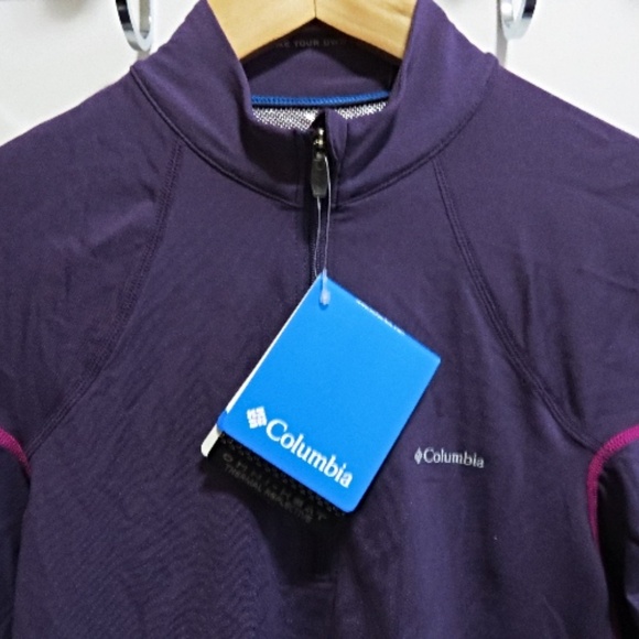 NWT Columbia Midweight 1/2 Zip L/S Baselayer Top - Womens Medium - Picture 5 of 5